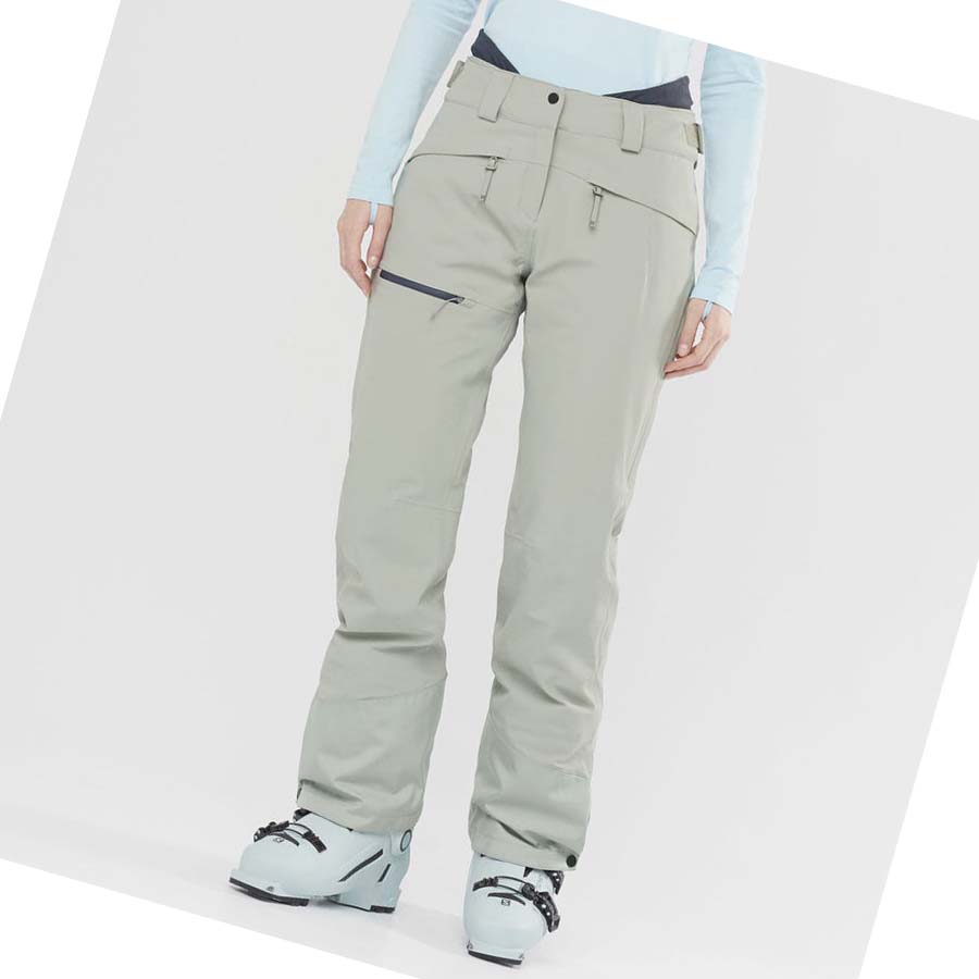 Pantalones De Esquí Salomon PROOF LIGHT Mujer Beige | MX 2336DFM